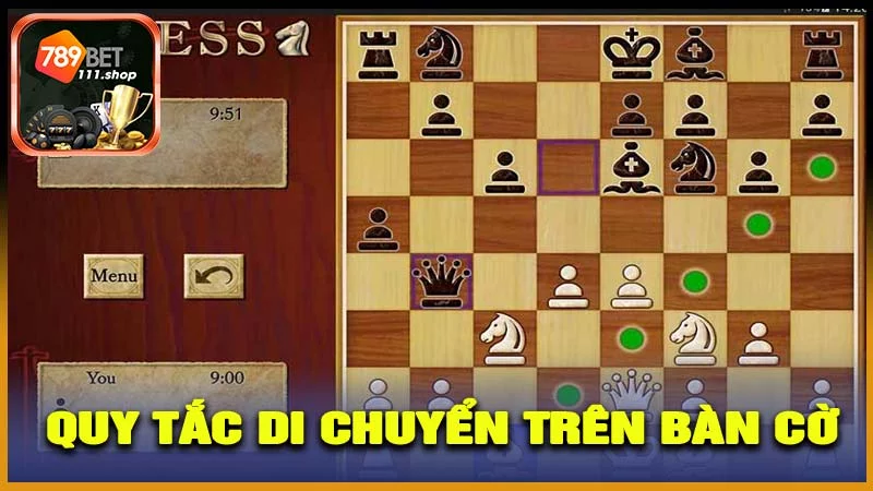 Quy Tắc Di Chuyển Trên Bàn Cờ