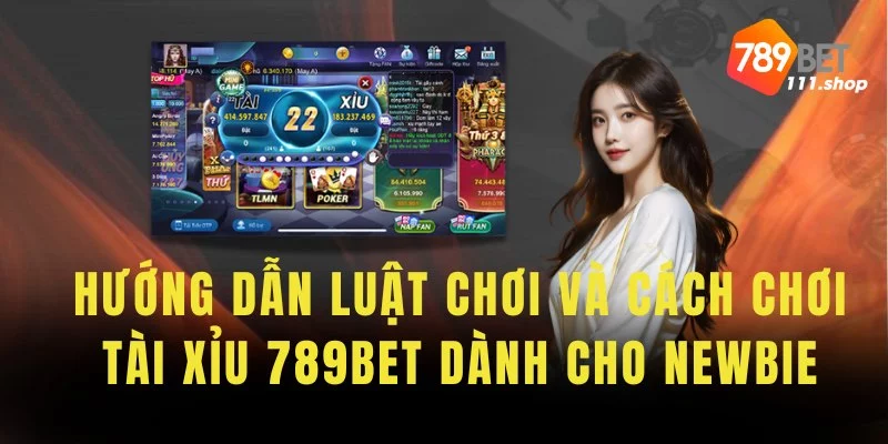 Hướng dẫn luật chơi và cách chơi tài xỉu 789BET dành cho newbie